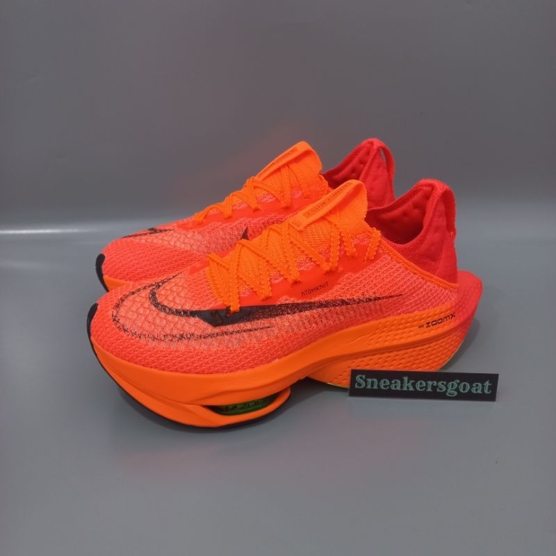 NIKE ZOOM x ALPHAFLY NEXT% 2 ORANGE PREMIUM ORIGINAL