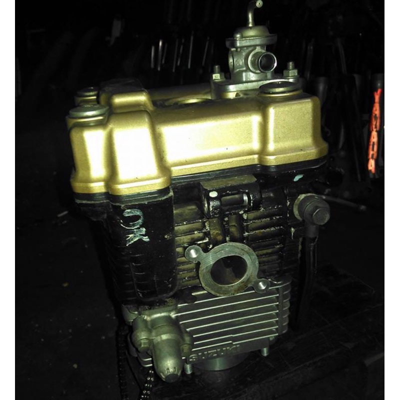 BLOK HEAD SATRIA FU FASELIFT CYLINDER HEAD SATRIA FU 150 KARBU BURING KOP SATRIA FU 150 ORIGINAL
