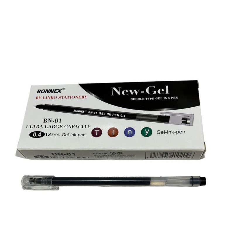 

Pulpen New Gel Linko || Bolpoint Gel 12pcs Linko