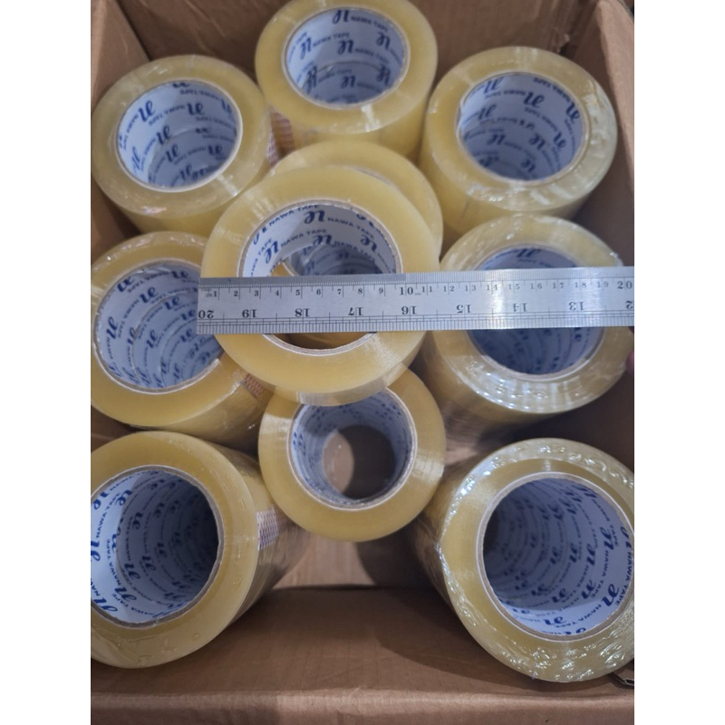 

54 ROLL (1DUS/KARTON) LAKBAN BENING/LAKBAN COKLAT 45X200YARD