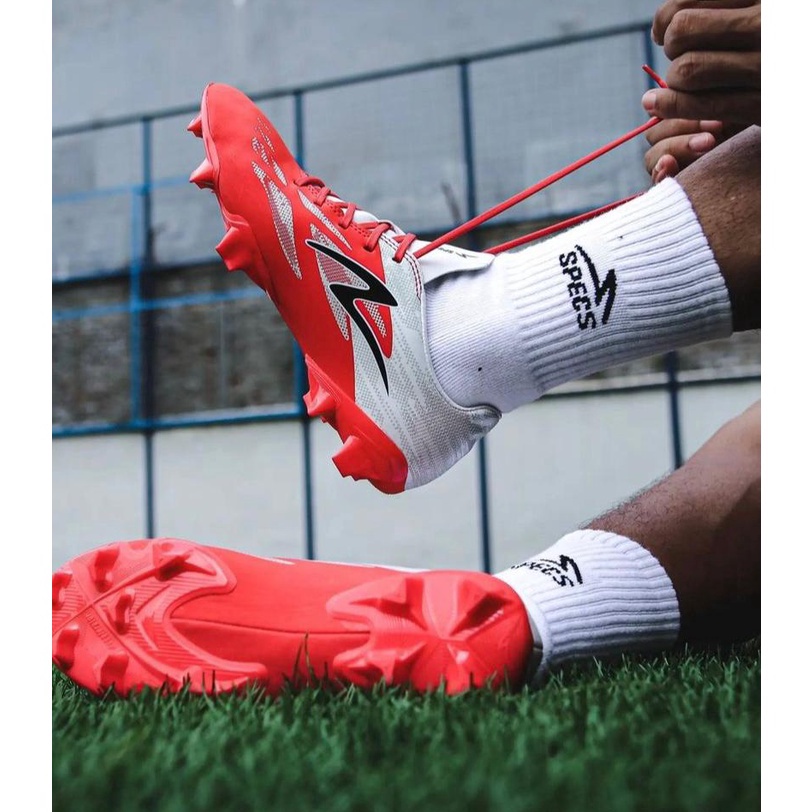 Kaos Kaki Specs Academy Crew Socks W White 94982 Original RINGAN LEMBUT Kaos Kaki Olahraga Kaos Kaki