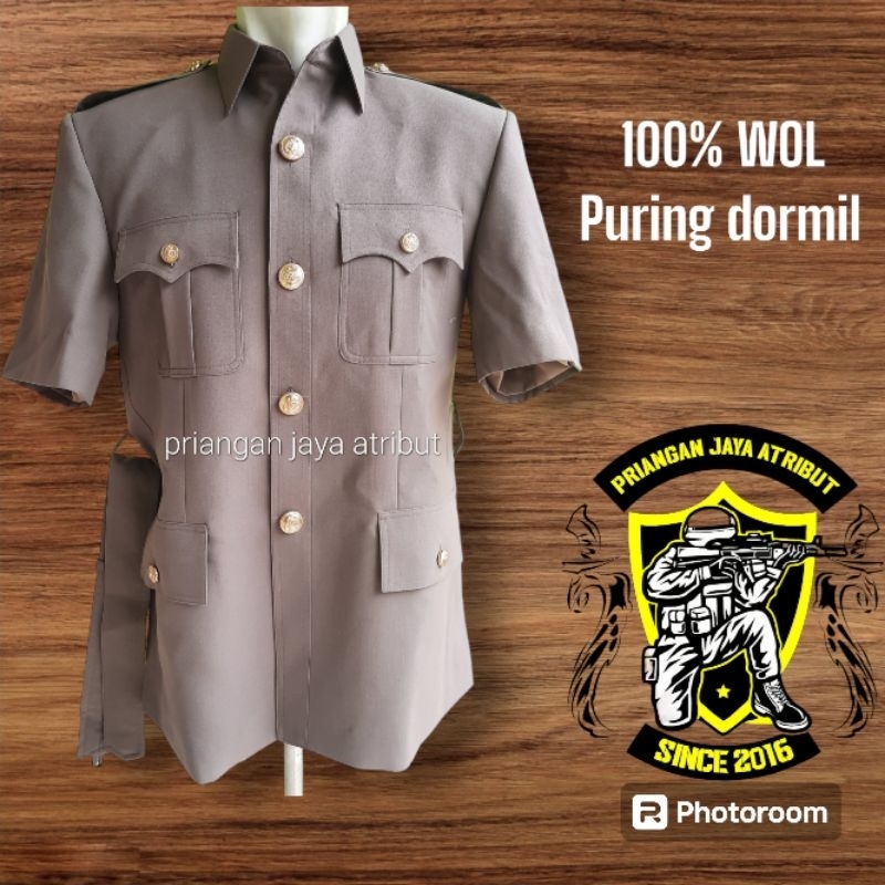 Pakaian Dinas Upacara4 Polri | SERAGAM JAS PDU 4 POLRI WOOL POLISI | POLISI ANAK | pdu 1polri termur