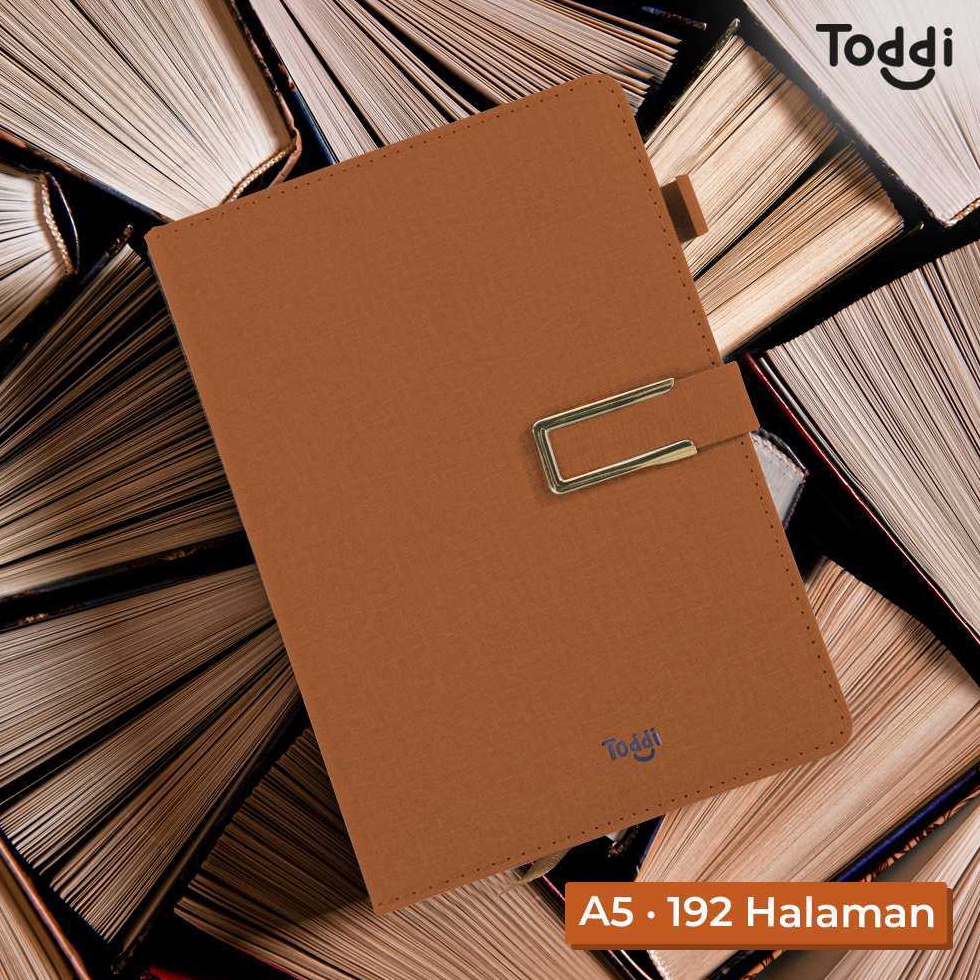 

PRODUK TREND APEN Toddi Notebook Buku Jurnal Catatan Diary Cover Kulit A5 JSK25