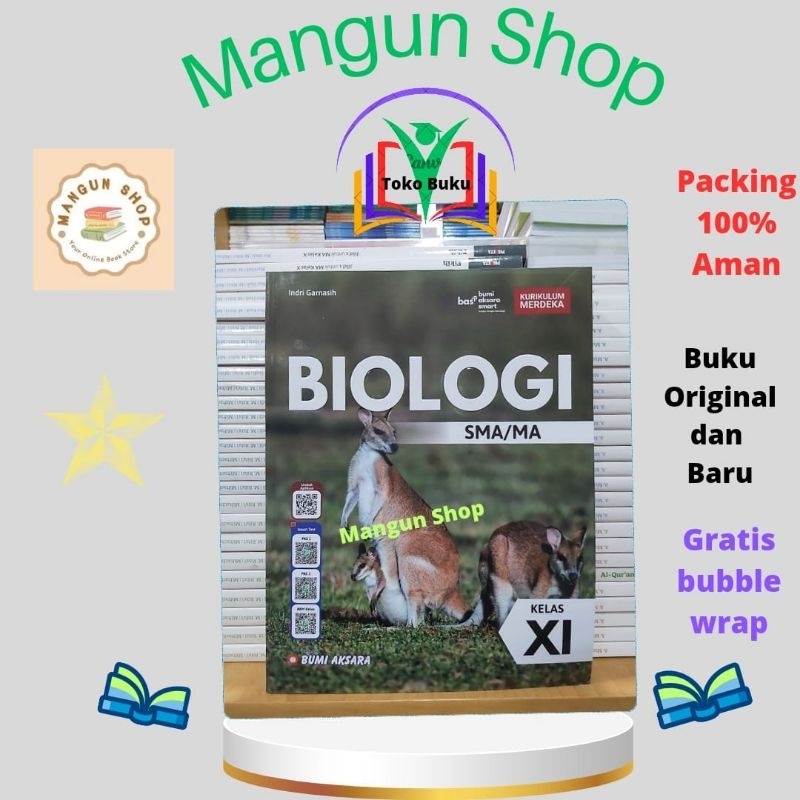 BUKU BIOLOGI Kelas 11 SMA/MA Kurikulum Merdeka Bumi Aksara