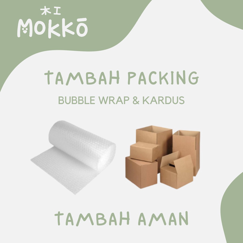 

NEW PRODUCT MOKKO SAFETY Bubble Keamanan Tambahan Extra Dus Dus Tambahan Extra Bubble Wrap Kardus Cardboard Keamanan Extra Bubble Wrap Kardus Packaging