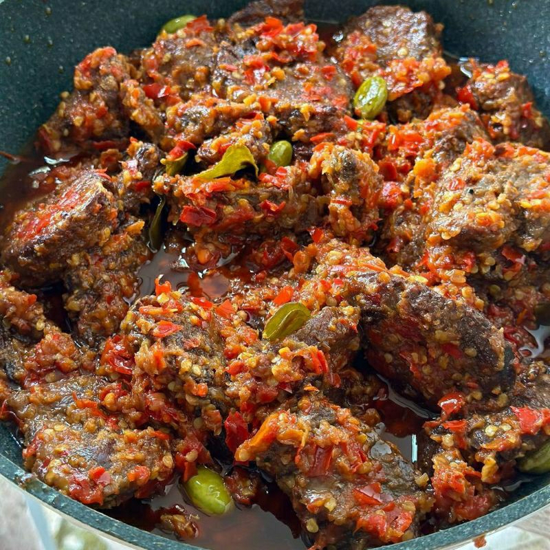 

Oseng Mercon Daging Sapi 250 gr