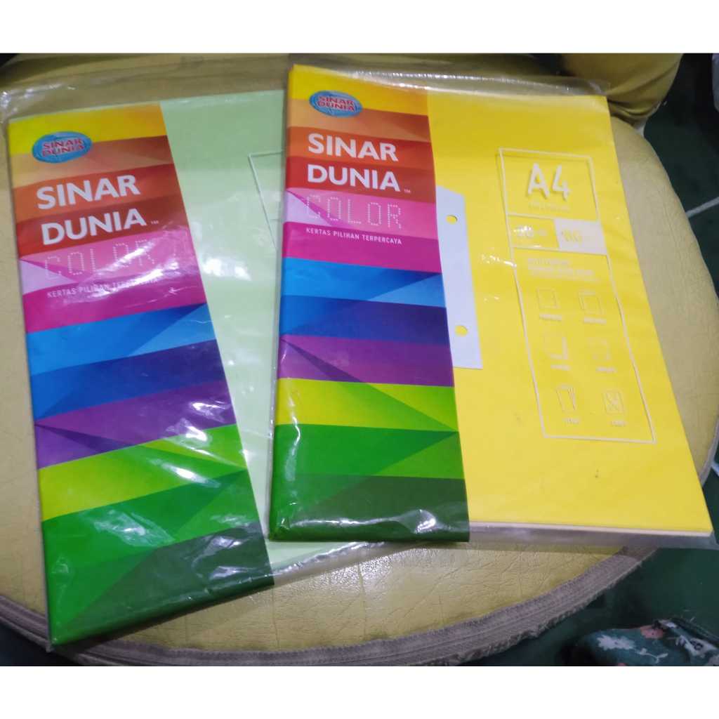 

Random Ecer Kertas Premium Warna SIDU A4 Paperfine 80 Gr, Isi 18 Lembar