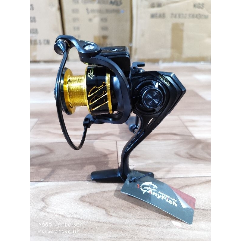 Promo Reel Anyfish Spark 1000 (Power Handle) (Bonus Kail) Diskon Murah
