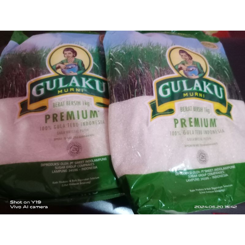 

Gula Pasir 1kg Merk Gulaku