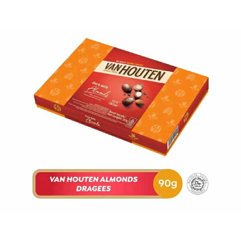 

Coklat Van Houten Box Almond Dragees 90gr