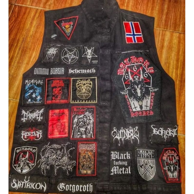 Battle Vest Black Metal