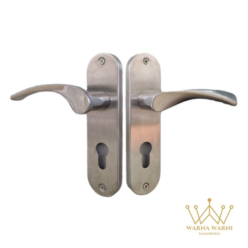 Handle Pintu CAVELL 7027 & 7029 CP SP 18cm