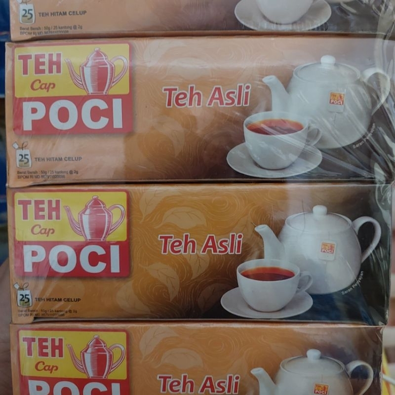 

Teh Cap Poci 1 Kotak isi 25pcs