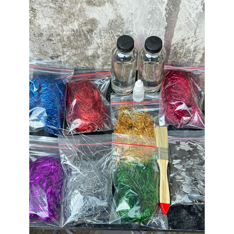 PAKET LENGKAP 2 RESIN CARBON FORGED MIX WARNA