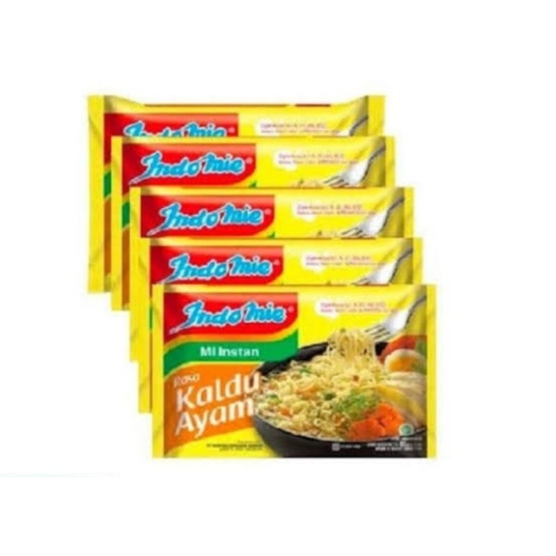 

indomie mie instan kuah rasa kaldu ayam 5 x75gram...