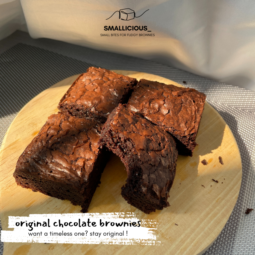 

SMALLICIOUS - PREMIUM CLASSIC ORIGINALE FUDGY BROWNIES