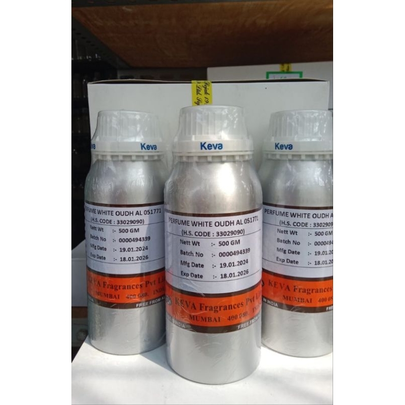Bibit Parfum White Oud By KEVA packing 500gr Segel Pabrik