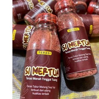 

Terasi merah tinggal tuang (SI MERTUA)