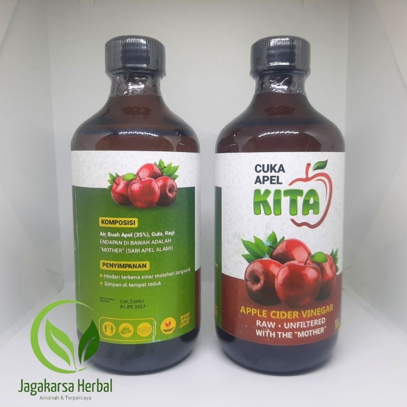 

Cuka Apel KITA ORIGINAL 300ml | Cuka Apel Murni 100% Original