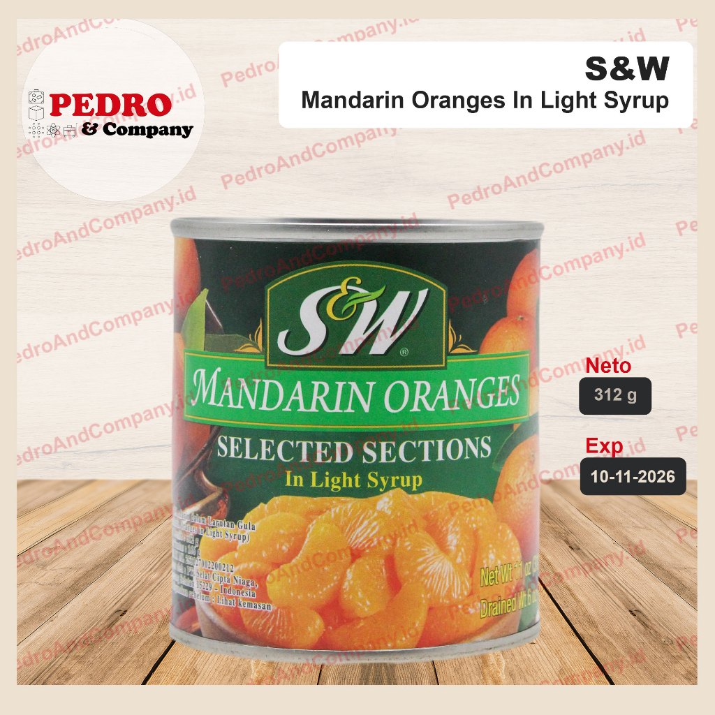 

SW mandarin oranges 312 gr - orange jeruk dalam kaleng