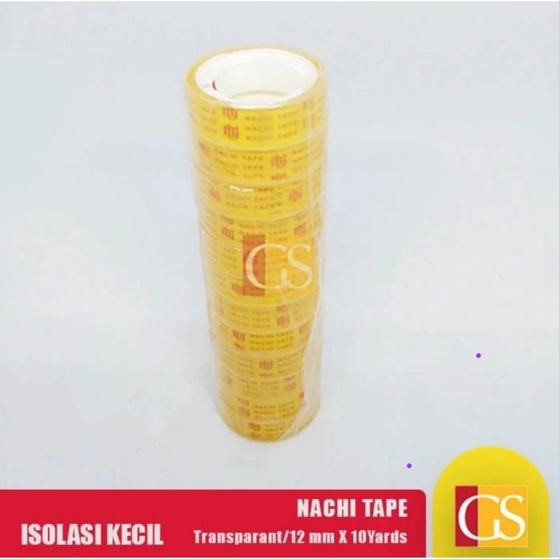 

Isolasi nachi 12mmx10 yard.