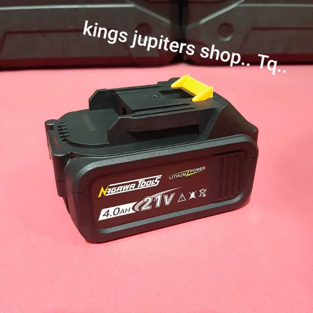 CHARGER BATRE MESIN aja NAGAWA CORDLES BUKA BAUT IMPACT WRENCH IMPAK IMPEK 483