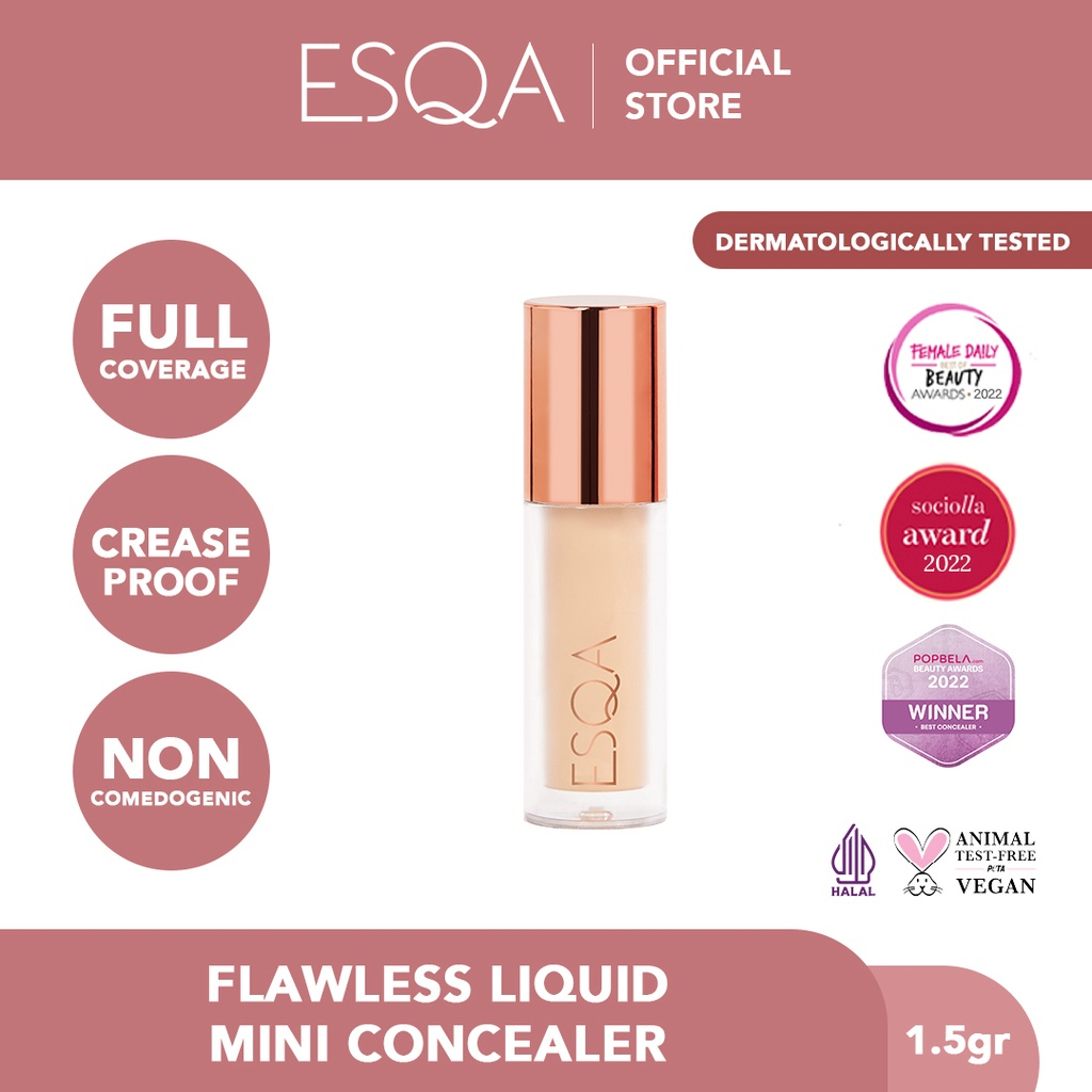 ESQA Flawless Liquid Mini Concealer (MINI)