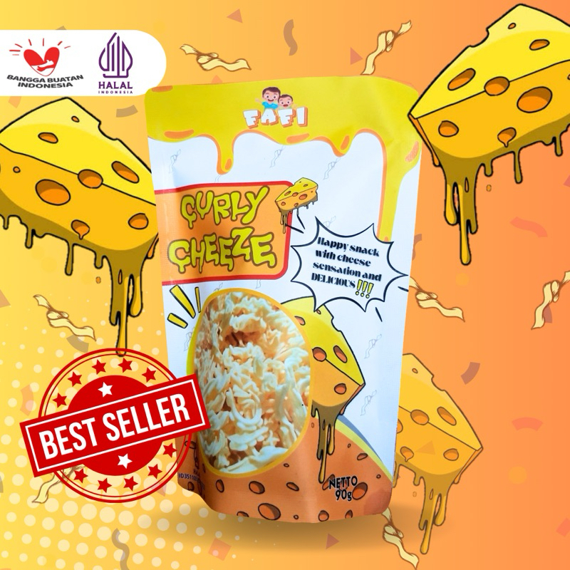 

Snack KEJU KRITING/CURLY CHEESE ORIGINAL FLAVOR KEMASAN POUCH BY FAFILAND/KERIPIK KEJU/STICK KEJU KRITING KRIWIL/KEJU PREMIUM/SNACK KEJU/CAMILAN KEJU/JAJANAN VIRAL/SNACK VIRAL/SNACK TRENDING