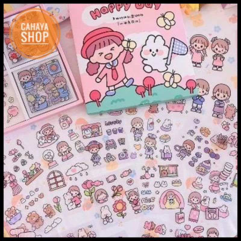 

⭐CS 052⭐ STIKER 2D STIKER BOTOL MINUM 2D / PLASTIK ANTI AIR / STIKER BUKU DLL / 1PCS