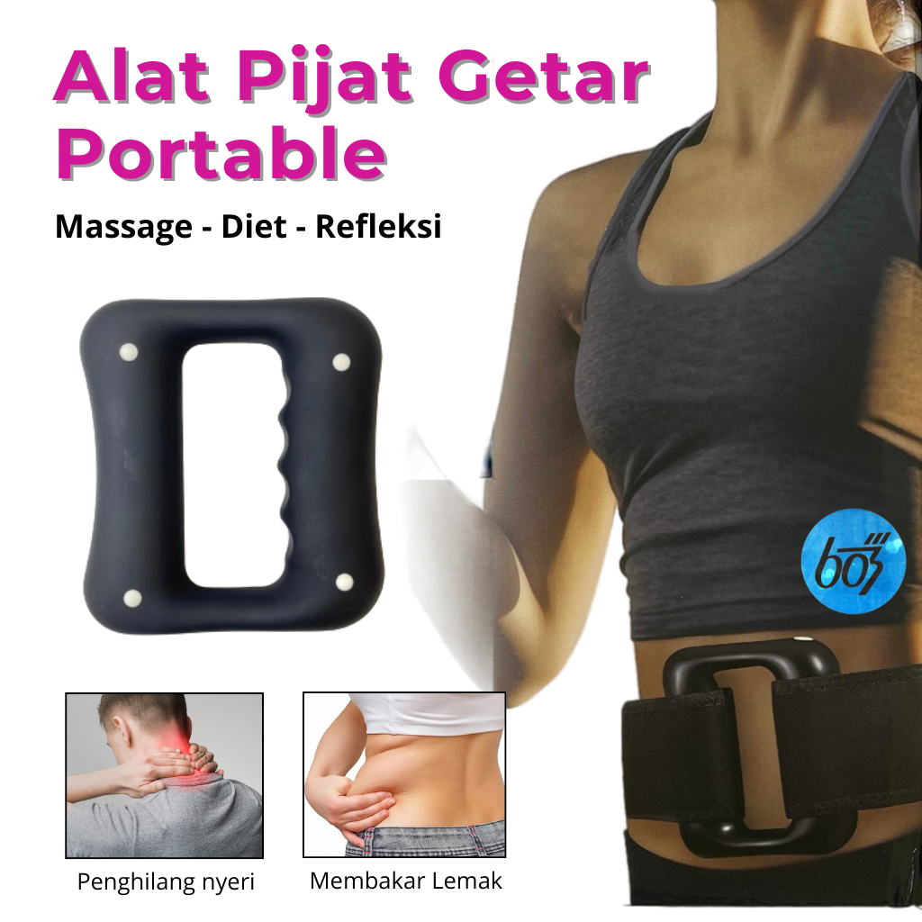 Pijat Getar Portable Alat Pijat Getar Portable / Alat Diet Elektrik / Alat Pelangsing Tubuh Elektrik