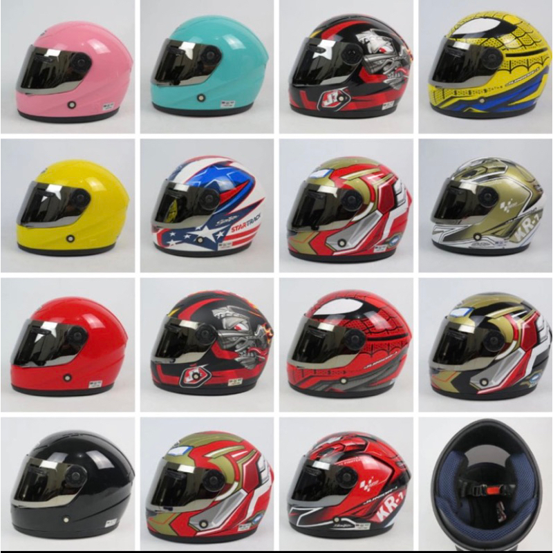 Helm Full Face Anak Scott Helm FullFace Scott Helm Murah SNI ORIGINAL/ Kids' Bike Helmet/ Helm Anak