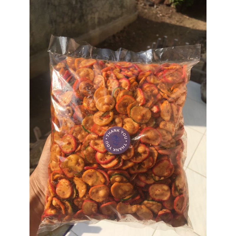 

Seblak kering/kerupuk seblak kencur daun jeruk pedas 500gr