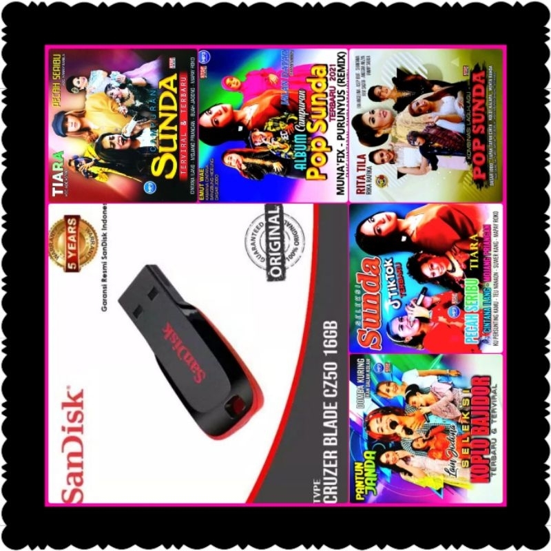 FLASHDISK U-S-B-KASET CD MP3 LAGU YAYAN JATNIKA FEAT DARSO-KASET DVD POP SUNDA YAYAN JATNIKA-VCD YAY