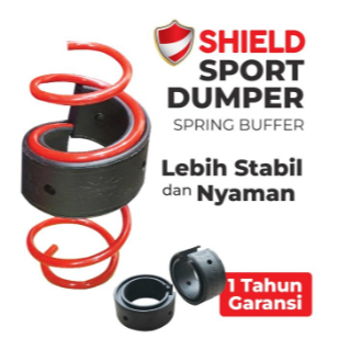 Altis Avanza Sport Damper Spring Buffer Karet Peredam Guncangan Mobil  Depan+Belakang