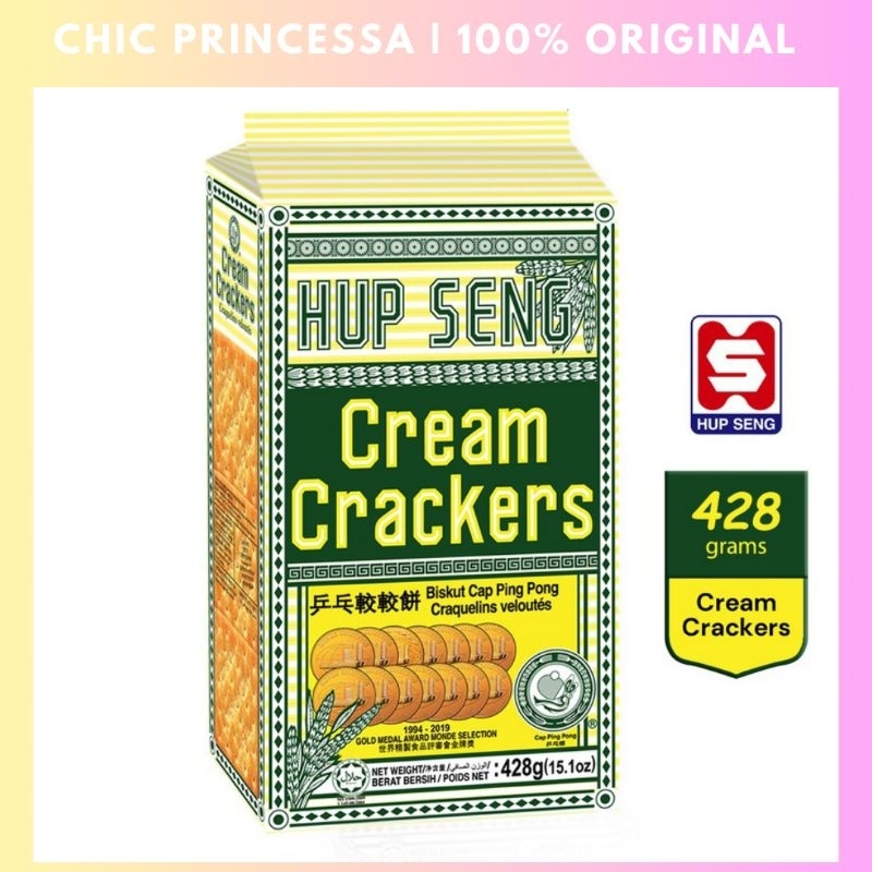 

Hup Seng Hupseng Ping Pong Cream Crackers 428G