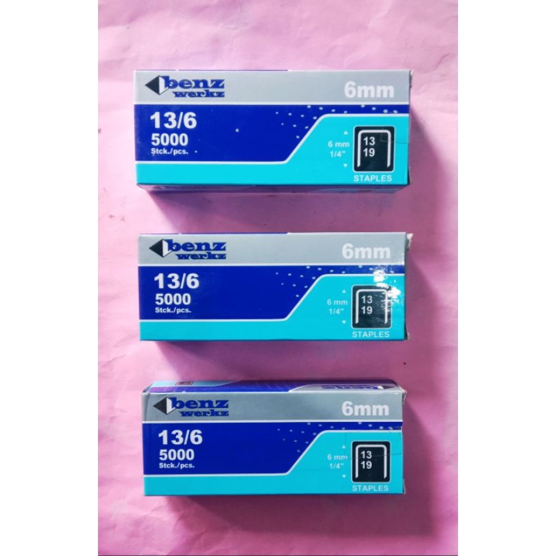 

ISI STAPLES TEMBAK 6 MM/REFILL STAPLES TEMBAK 6 MM