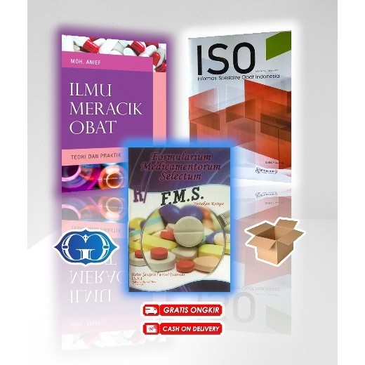 3 buku Paket Farmasi IMO, ISO FMS