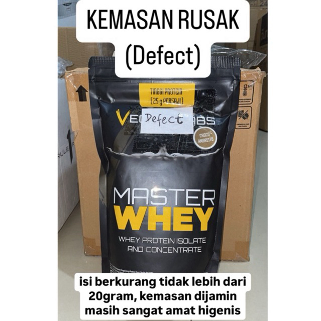 MASTER Whey 3 LBS (PROMO) Vectorlabs Vector Labs Lab 3Lbs 3lb Vectorlab Protein Syntha6 Evolene Isol