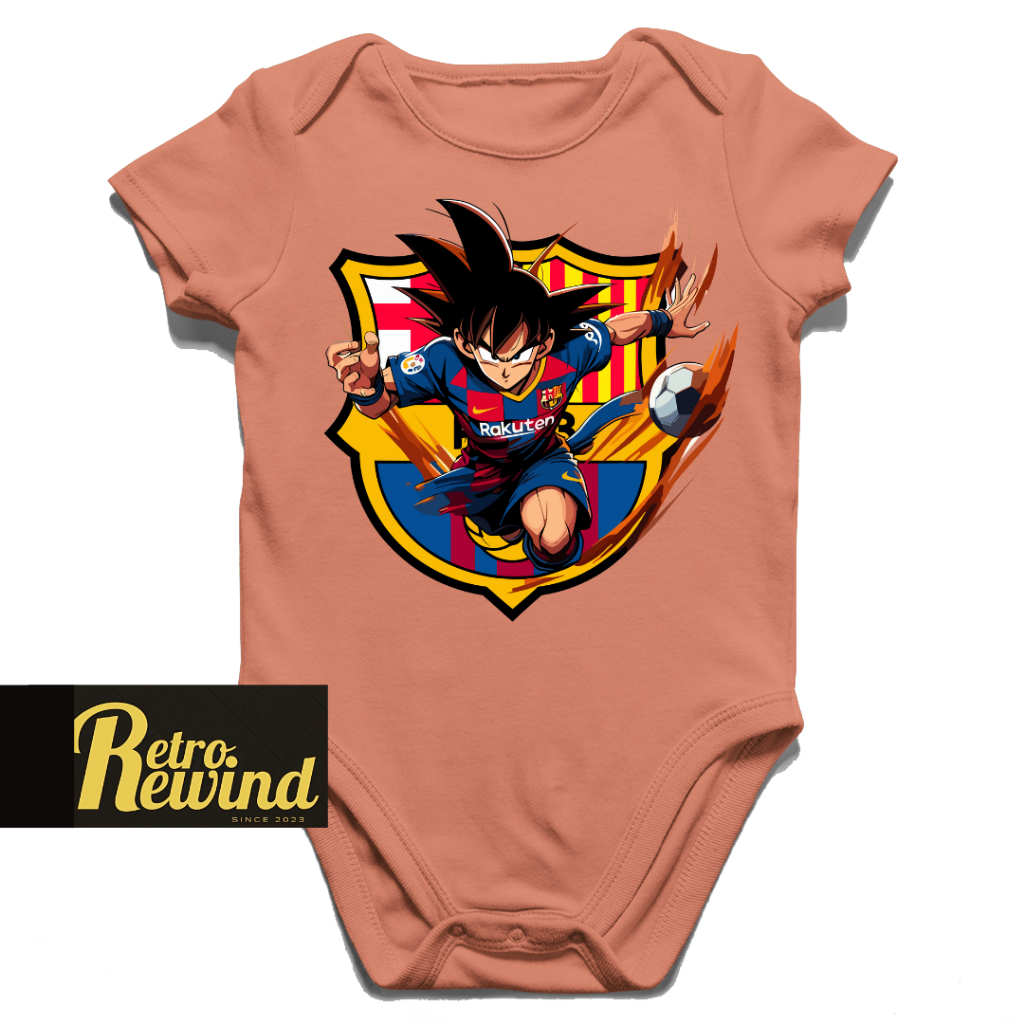 Jumper Bayi BOLA BARCA GOKU Jumper Lucu Pakaian Bayi Premium
