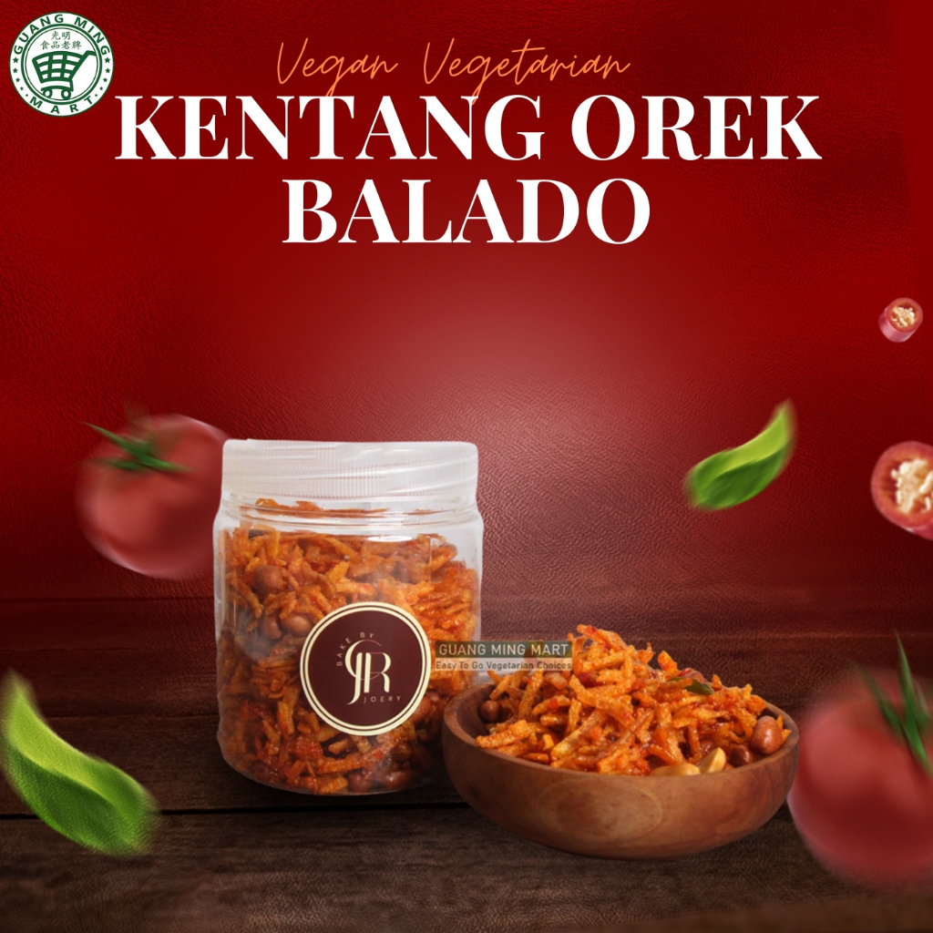 

Kentang Orek Balado by Joery Vegetarian Vegan Friendly / Kering Kentang Balado Vegetarian