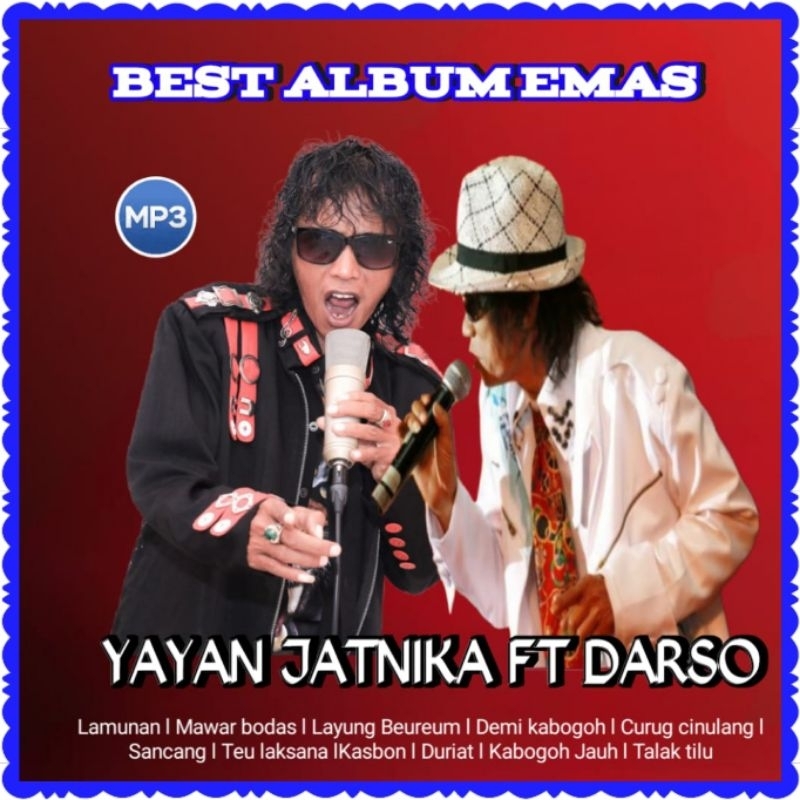KASET CD MP3 LAGU YAYAN JATNIKA FEAT DARSO-KASET DVD POP SUNDA YAYAN JATNIKA-VCD YAYAN JATNIKA-KASET