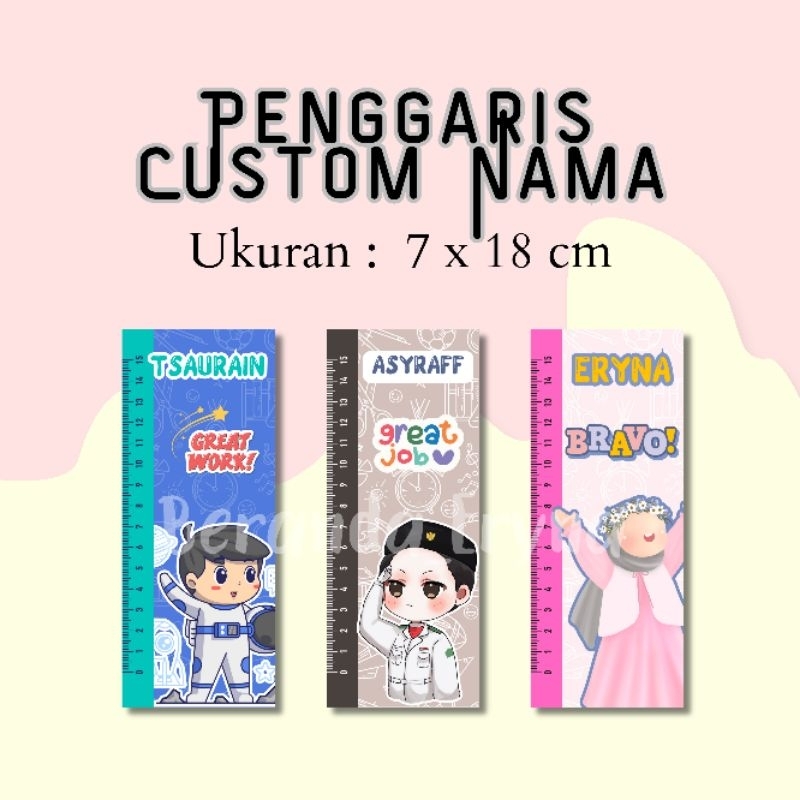 

Penggaris Custom Nama