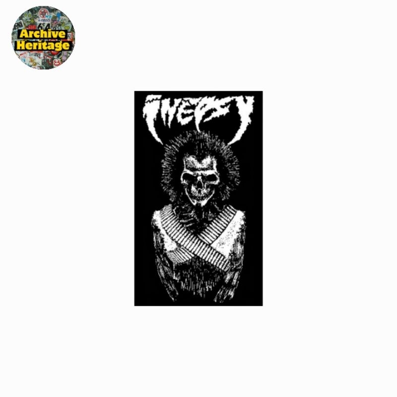 

sticker INEPSY band heavy speed metal logo stiker