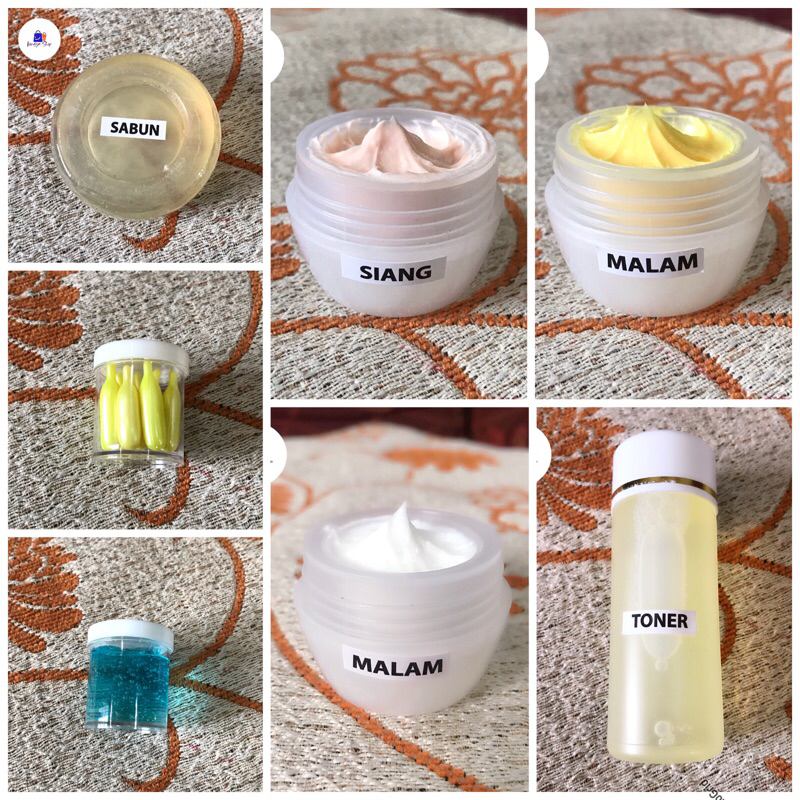 ECER KRIM MUTIARA SIANG MALAM SABUN TONER GEL VITAMIN E CREAM MUTIARA BANDUNG RACIKAN APOTEKER | KEN
