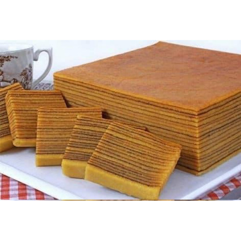 

kue lapis legit potongan panjang 18cm x 6cm