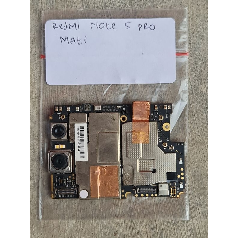 Mesin redmi note 5 pro mati