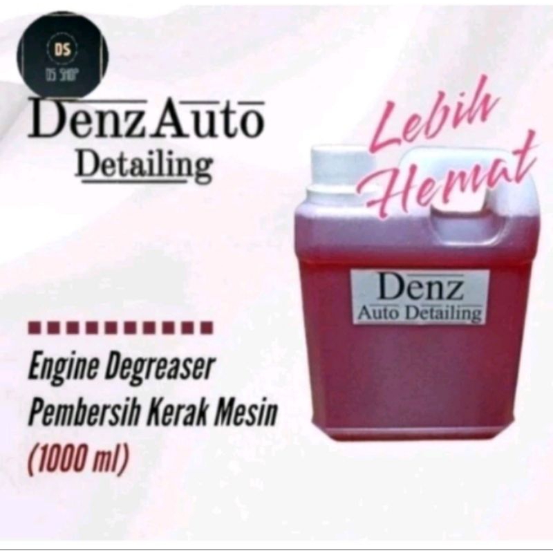 Denz Auto Detailing Engine Degreaser/Pembersih kerak mesin Motor Dan Mobil Denz 1 Liter