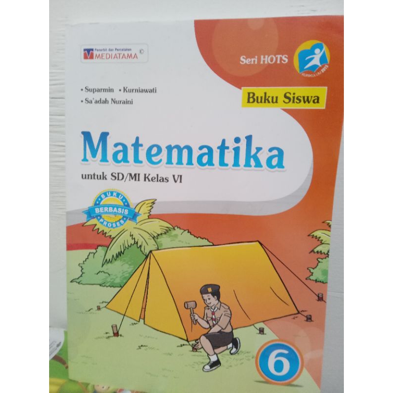 matematika kelas 6 sd mediatama seri hots buku siswa kurikulum 2013 revisi