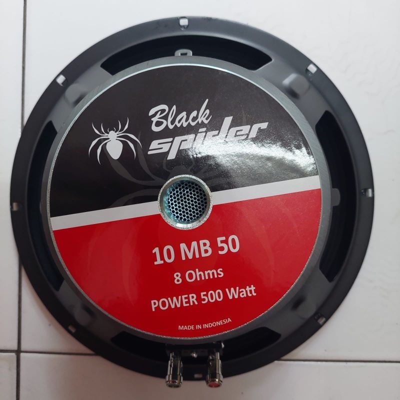 speaker 10 inch Black spider 10 MB50