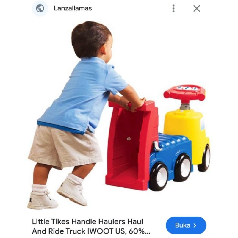 mobil little tikes truck